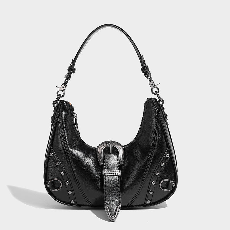 Studded Shoulder Bag