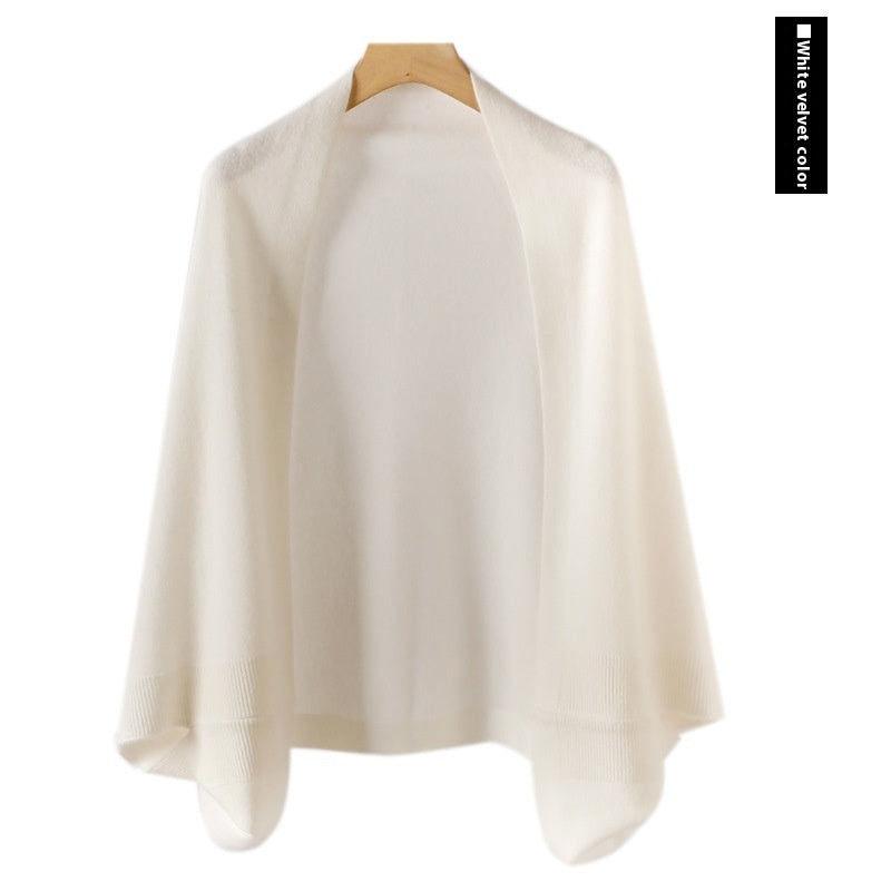 Rauma Knitted Draped Shawl