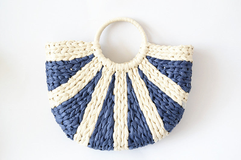 Barbados Straw Beach Handbag