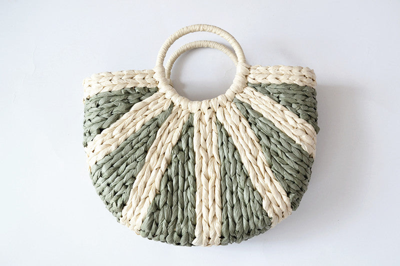 Barbados Straw Beach Handbag