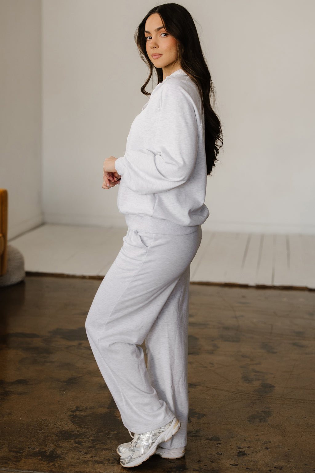 Slate V-Neck Sweatsuit