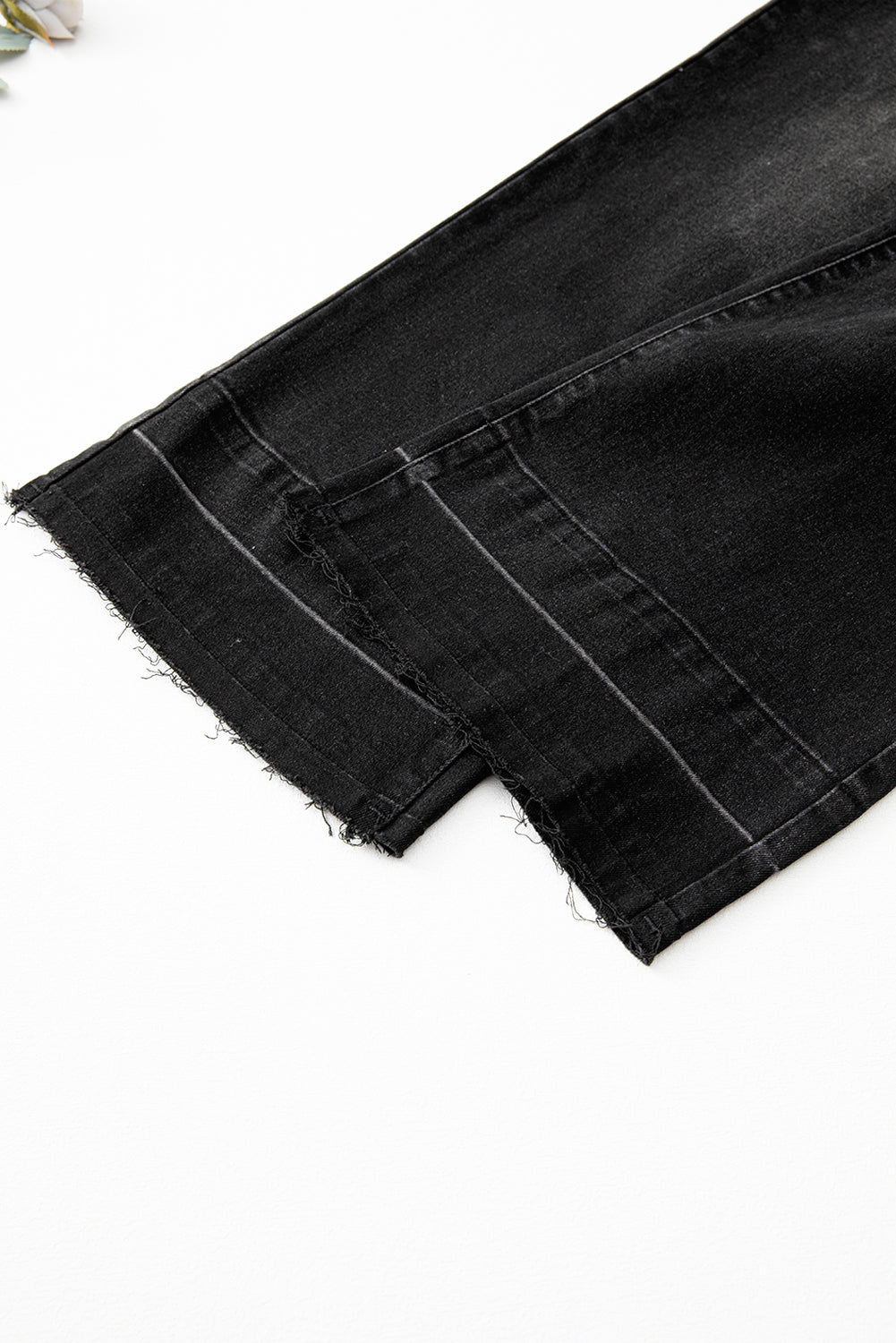 Sable Raw Hem Jeans