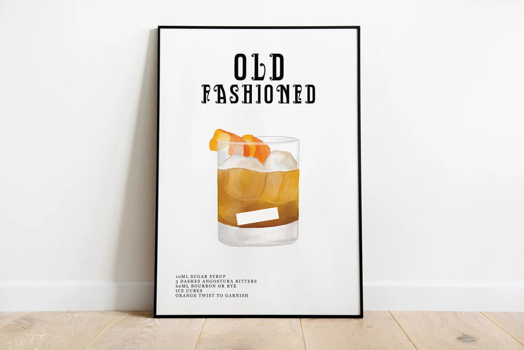 Drink Recipe Canvas Print