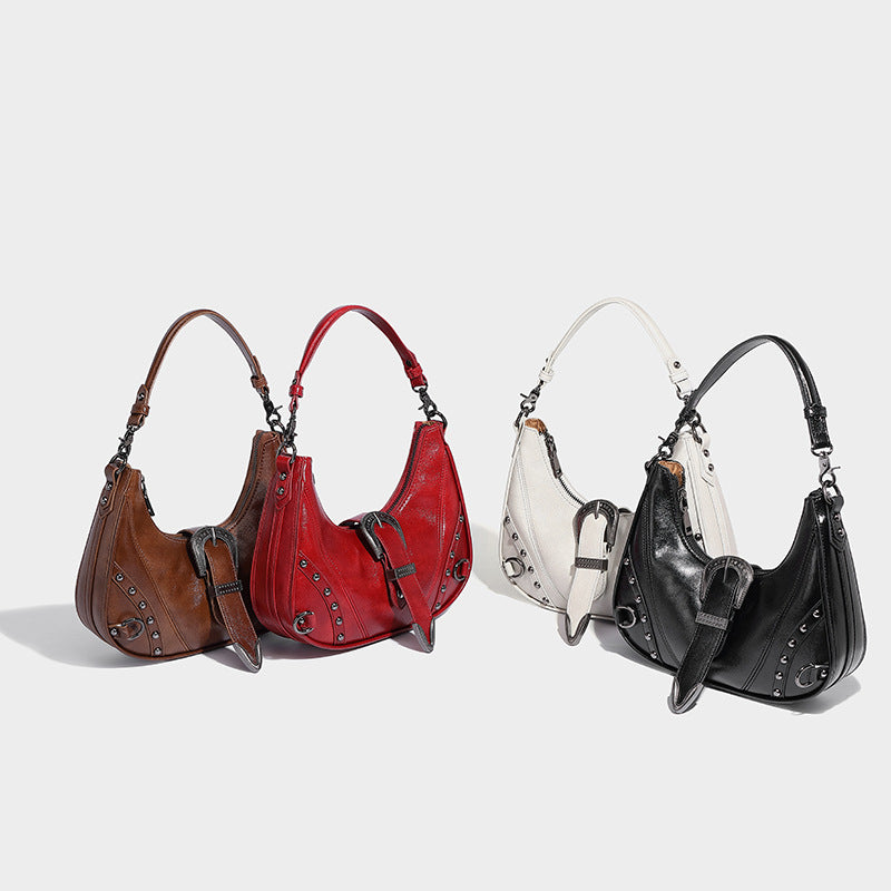 Studded Shoulder Bag