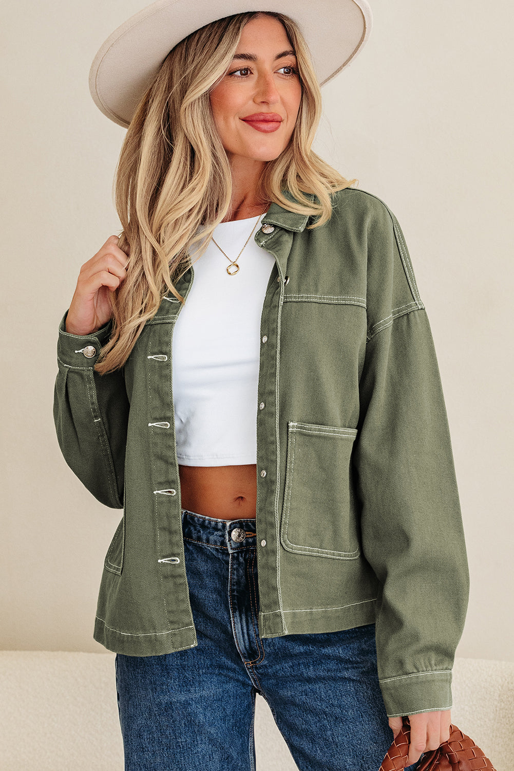 Charlotte Olive Jacket