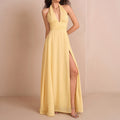 Chloe Halter Maxi Dress