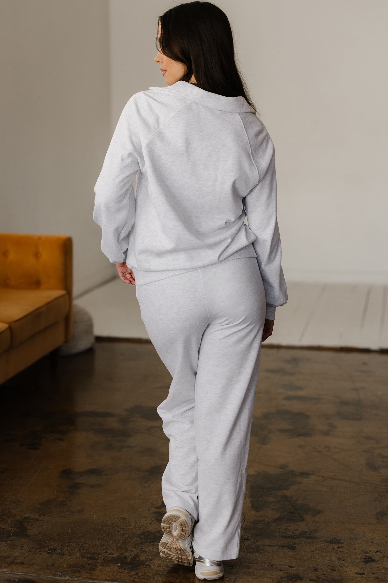 Slate V-Neck Sweatsuit
