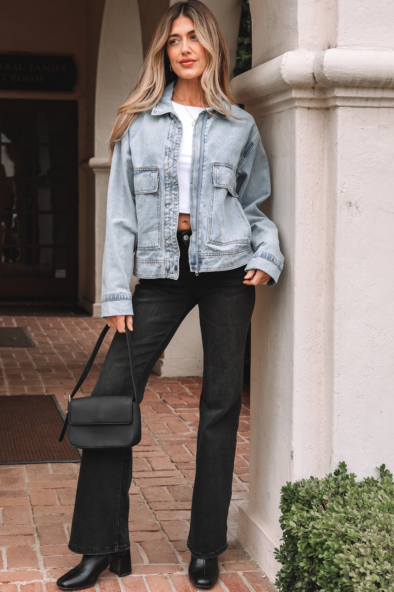 Light Wash Denim Jacket