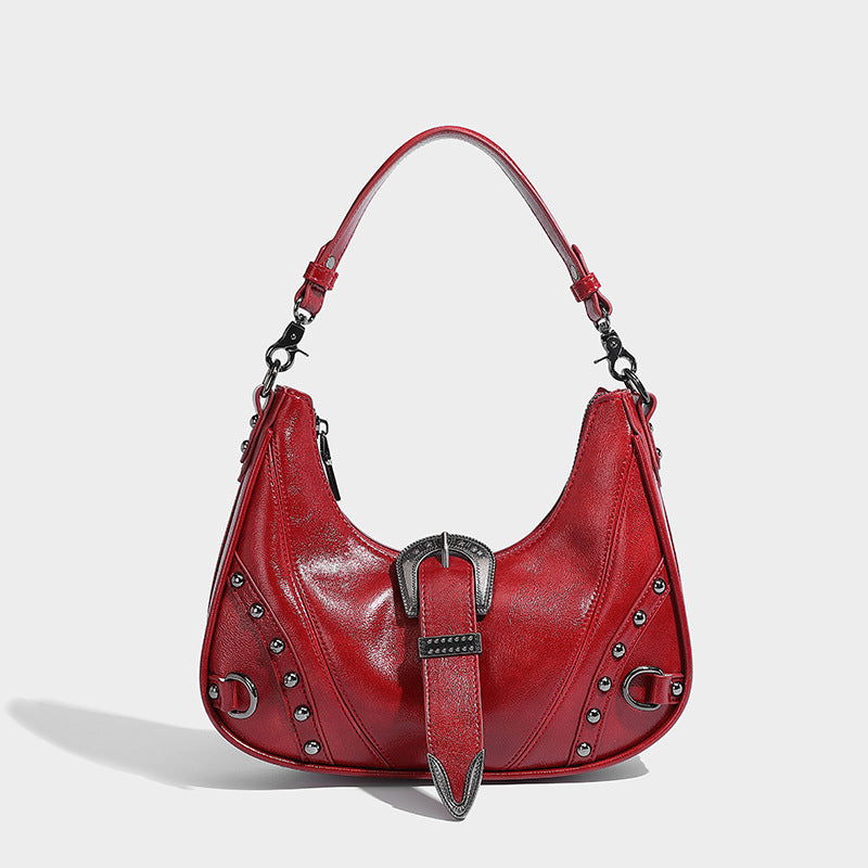 Studded Shoulder Bag