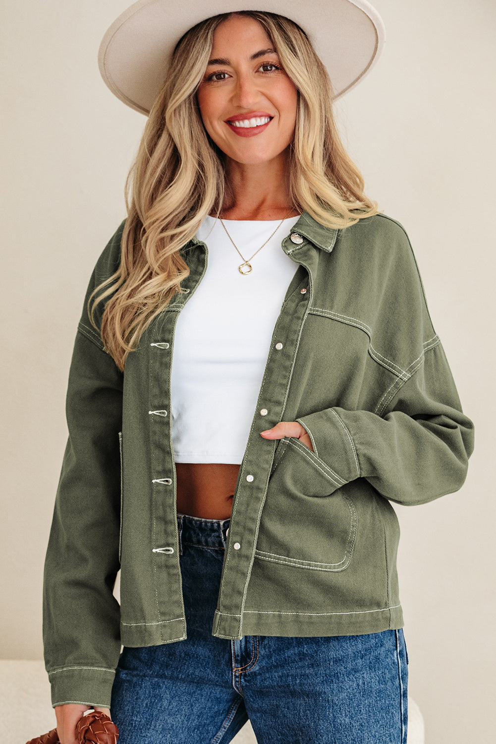 Charlotte Olive Jacket