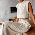 Tropez Linen Pant Set