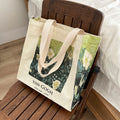 Wild Rose Printed Tote Bag