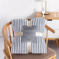 Cozy Striped Nap Blanket