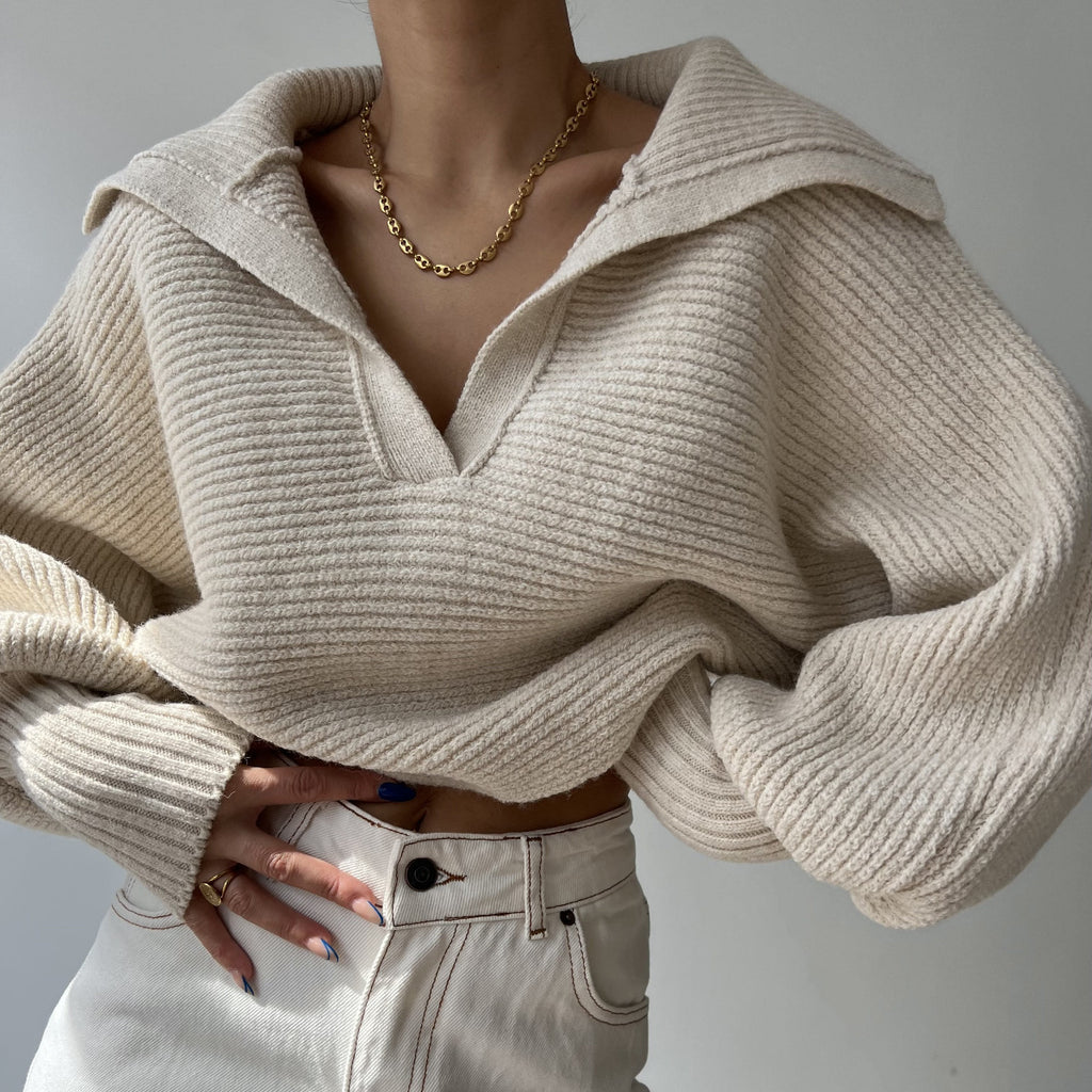 Oslo Knitted Pullover Sweater