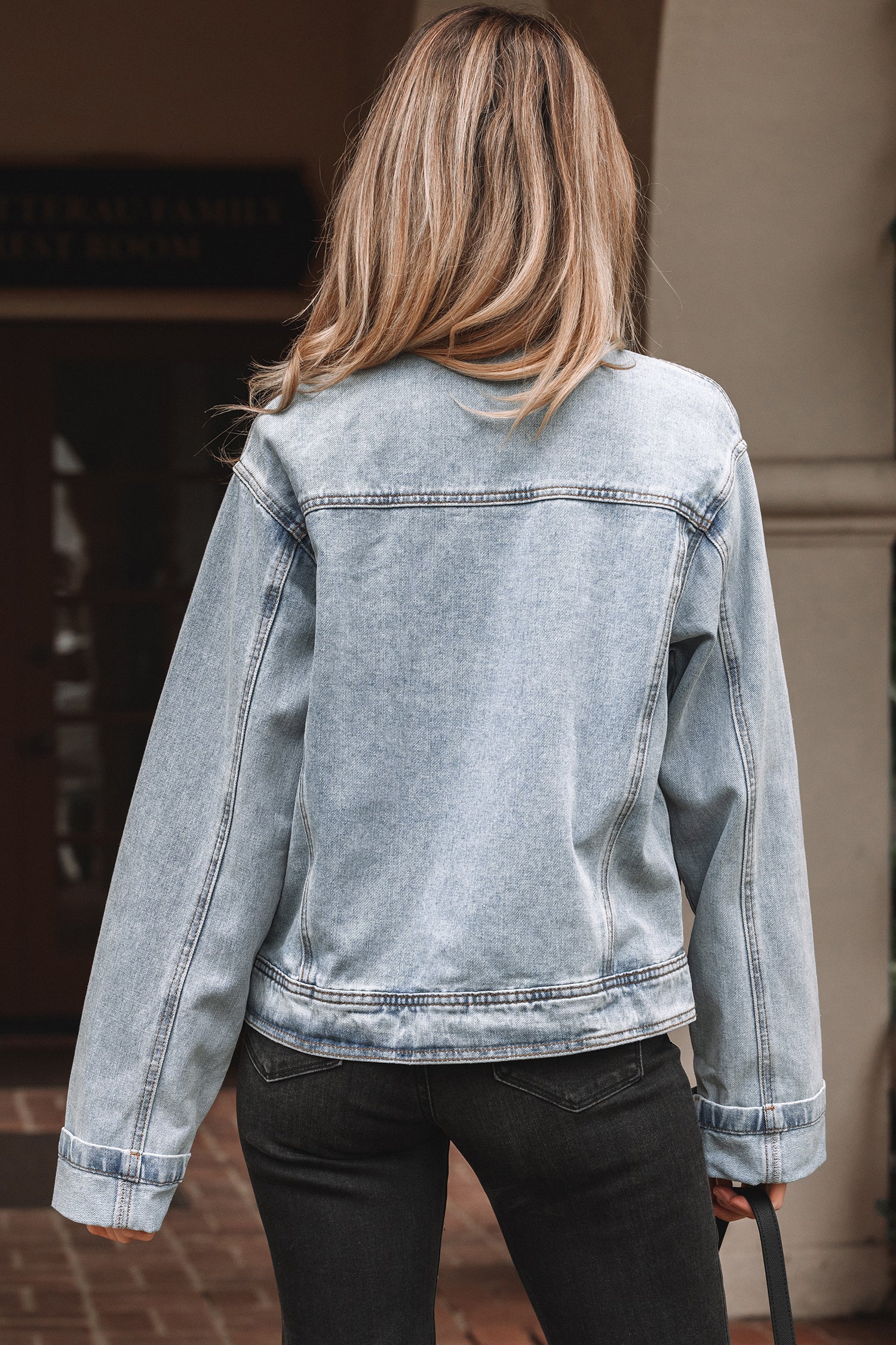 Light Wash Denim Jacket