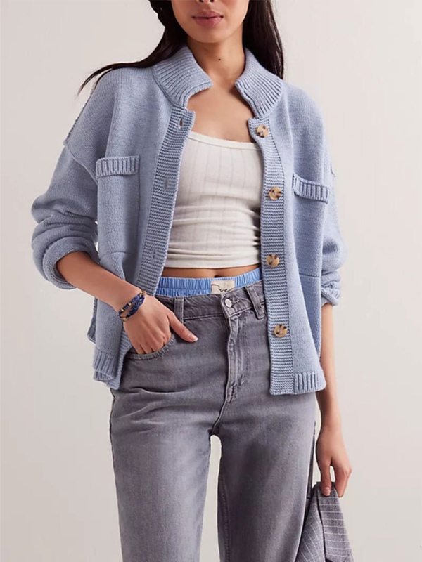 Kiruna Knit Button Up Cardigan